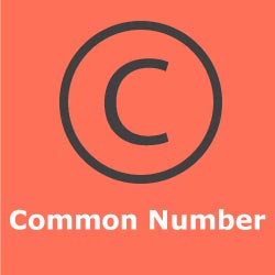 Common Numbers